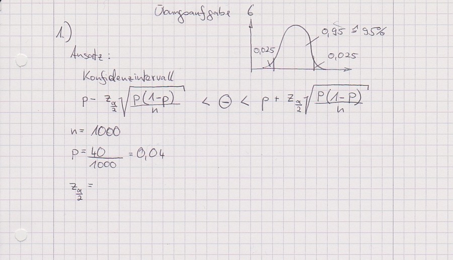 95 Prozent - Konfidenzintervall berechnen - OnlineMathe ...